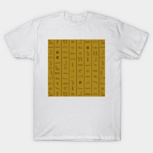 Egyptian Hieroglyphs T-Shirt